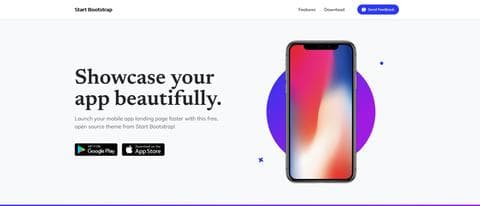 5 Responsive Bootstrap 5 Landing Page Templates - Gridbox